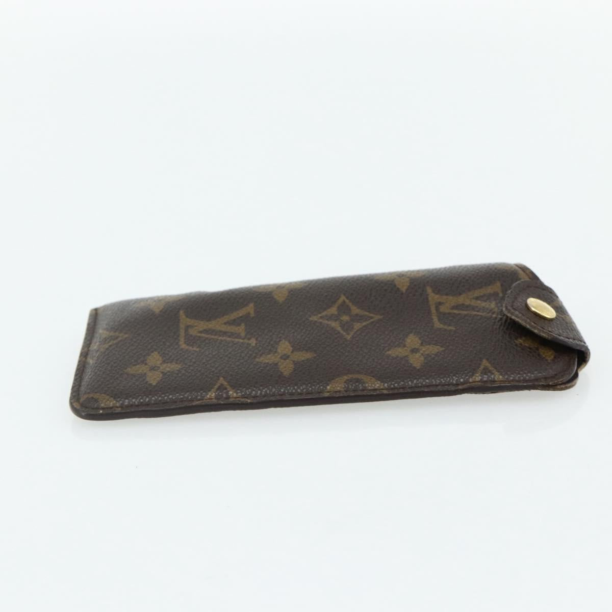 LOUIS VUITTON Monogram Etui Lunette PM Glasses Case M66545 LV Auth