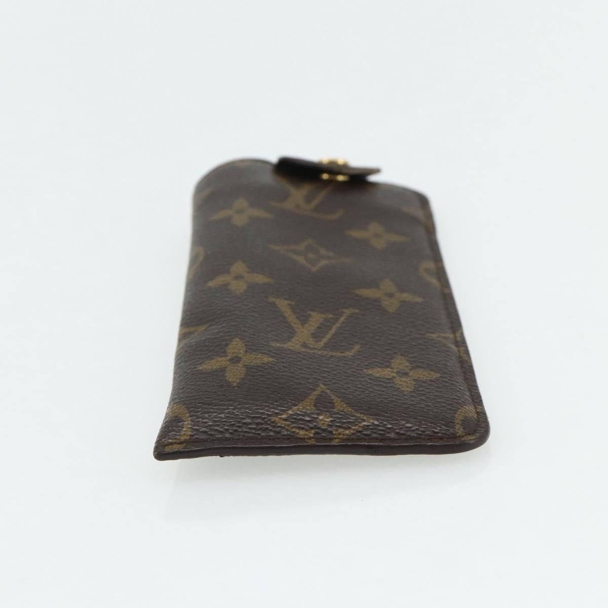 LOUIS VUITTON Monogram Etui Lunette PM Glasses Case M66545 LV Auth