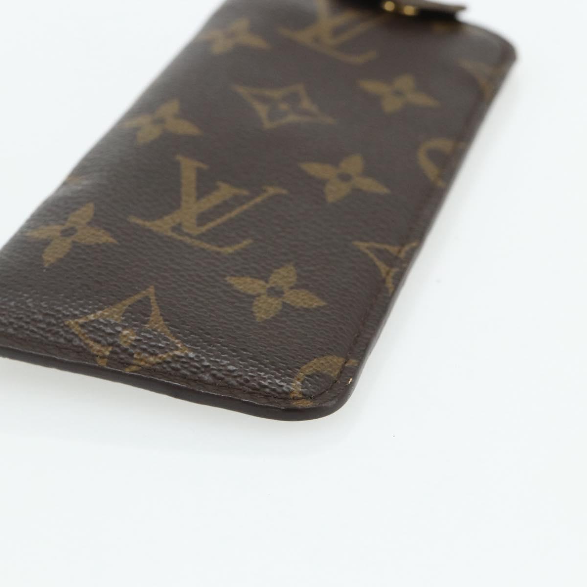 LOUIS VUITTON Monogram Etui Lunette PM Glasses Case M66545 LV Auth