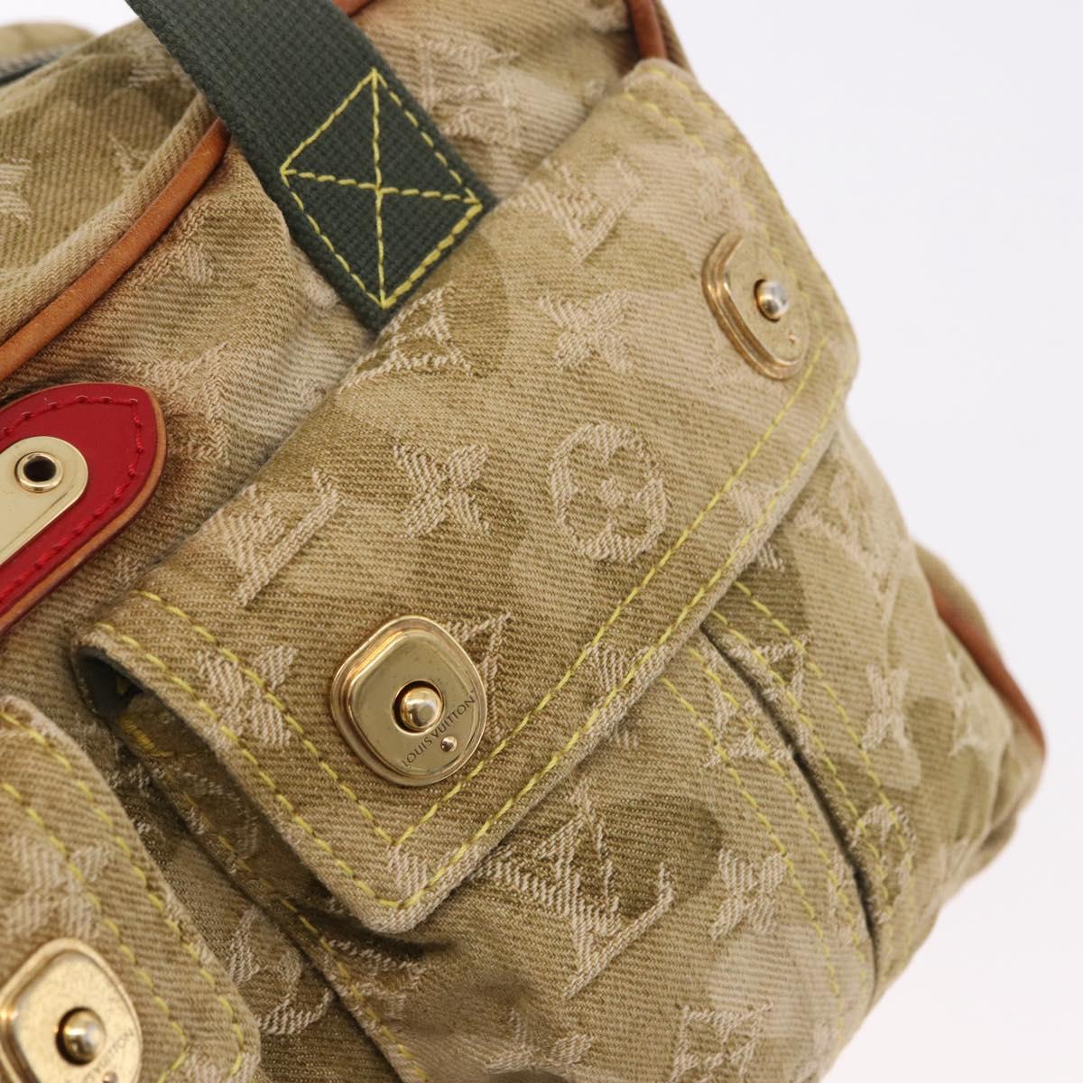 LOUIS VUITTON Monogram Fragrance Jasmine Hand Bag Khaki M95772 LV