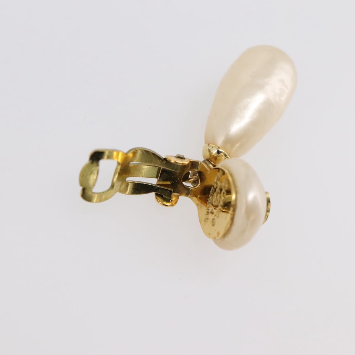 CHANEL Earring metal Gold CC Auth 195937V – MixTHINKS