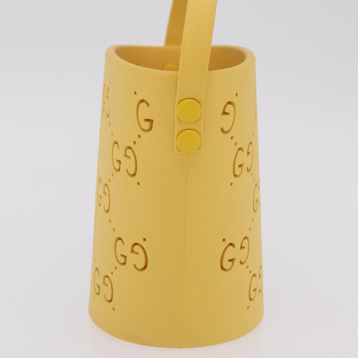 GUCCI Hand Bag Rubber Yellow 723051 Auth 206393M – MixTHINKS