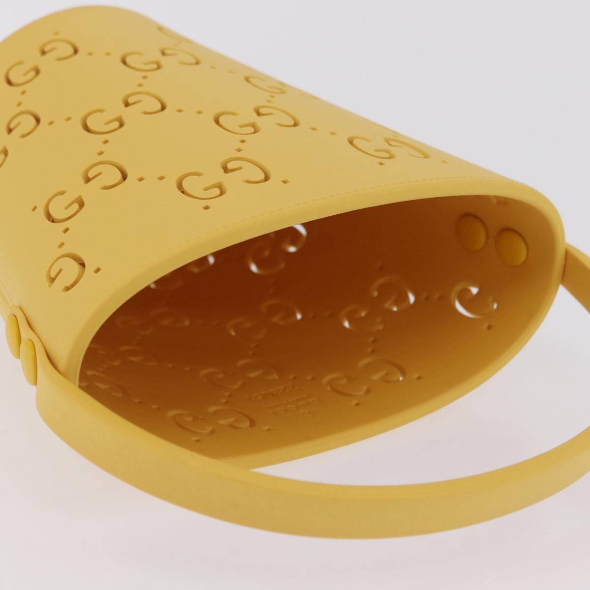 GUCCI Hand Bag Rubber Yellow 723051 Auth 206393M – MixTHINKS