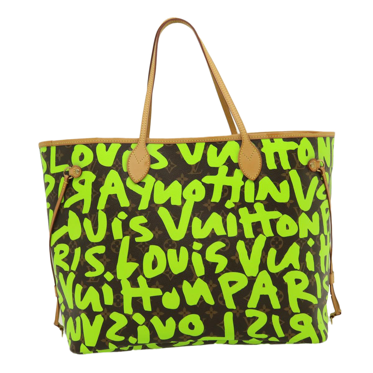 LOUIS VUITTON モノグラム・グラフィティ ネヴァーフルGM トートバッグ