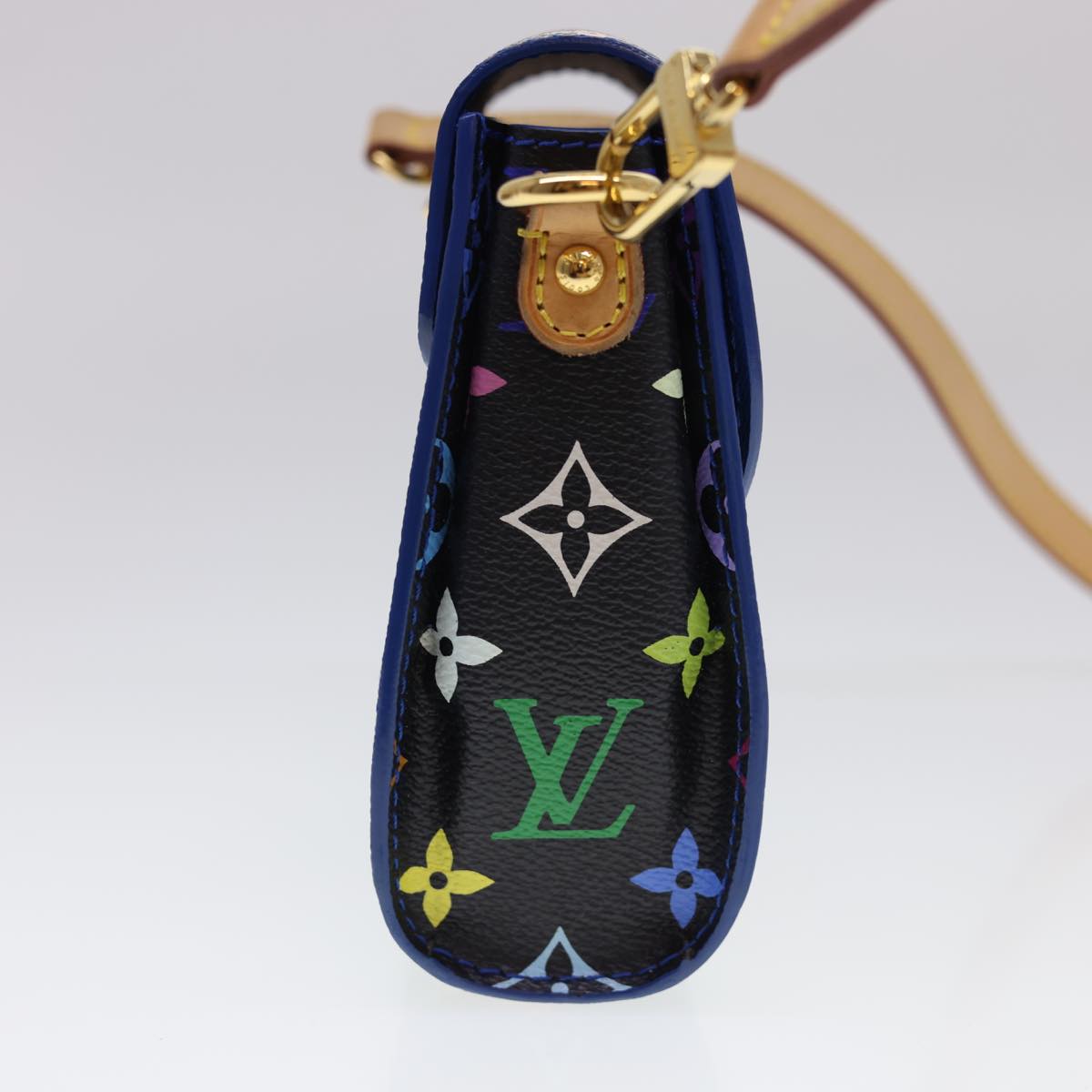 LOUIS VUITTON Multicolor Heart Breaker Shoulder Bag Black M40659