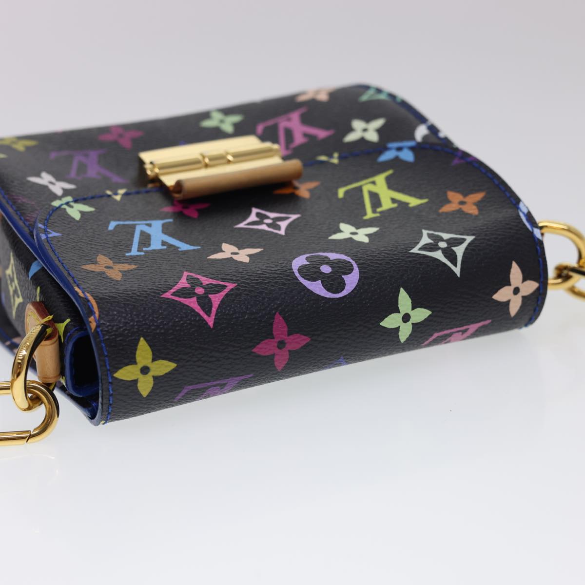 LOUIS VUITTON Multicolor Heart Breaker Shoulder Bag Black M40659