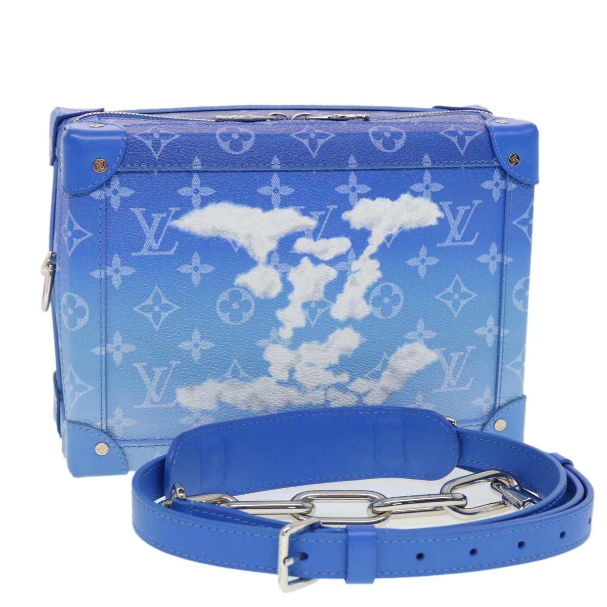 LOUIS VUITTON モノグラム クラウド ソフトトランク ショルダーバッグ 