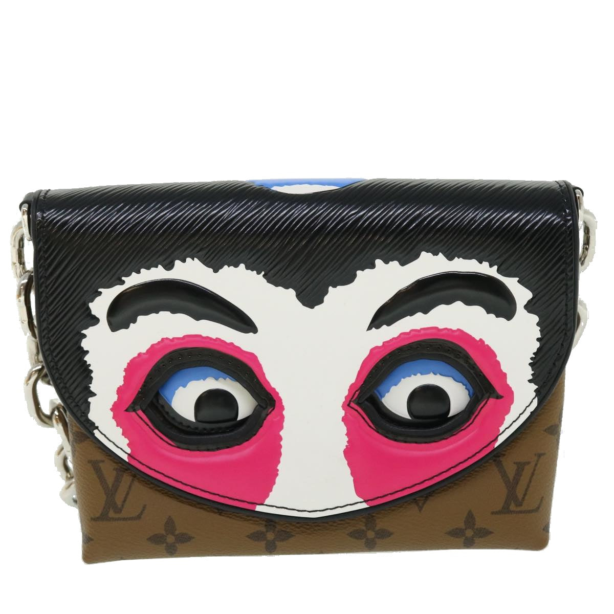 LOUIS VUITTON Reverse Pochette Kabuki Mask Bag Japan Only M43495