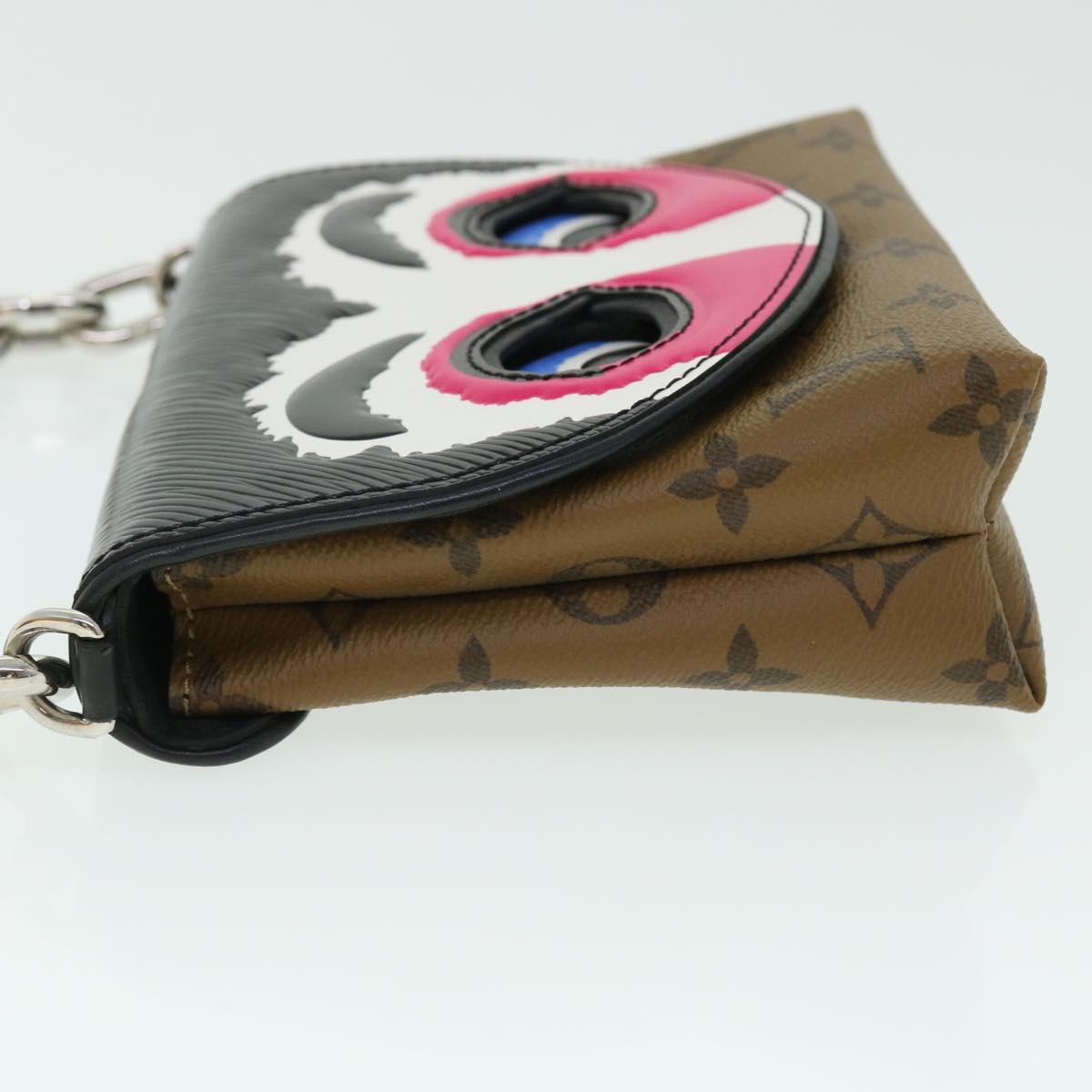 LOUIS VUITTON Reverse Pochette Kabuki Mask Bag Japan Only M43495