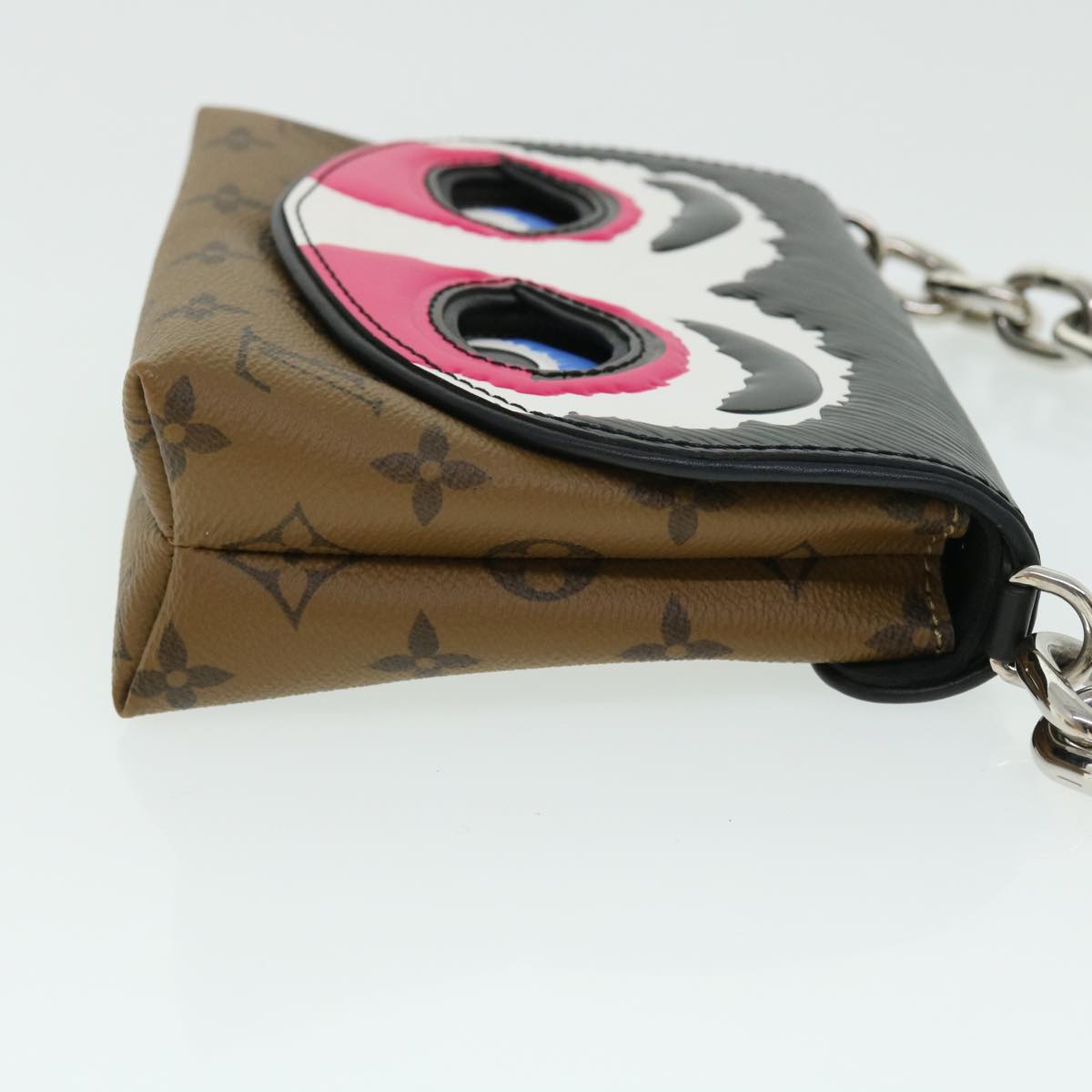 LOUIS VUITTON Reverse Pochette Kabuki Mask Bag Japan Only M43495