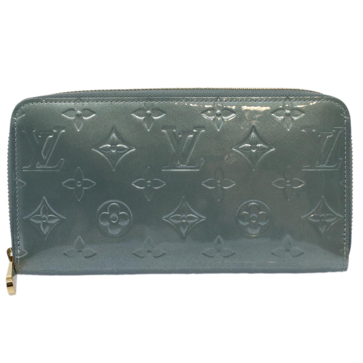 LOUIS VUITTON モノグラムヴェルニ ジッピーウォレット 長財布 ジヴル