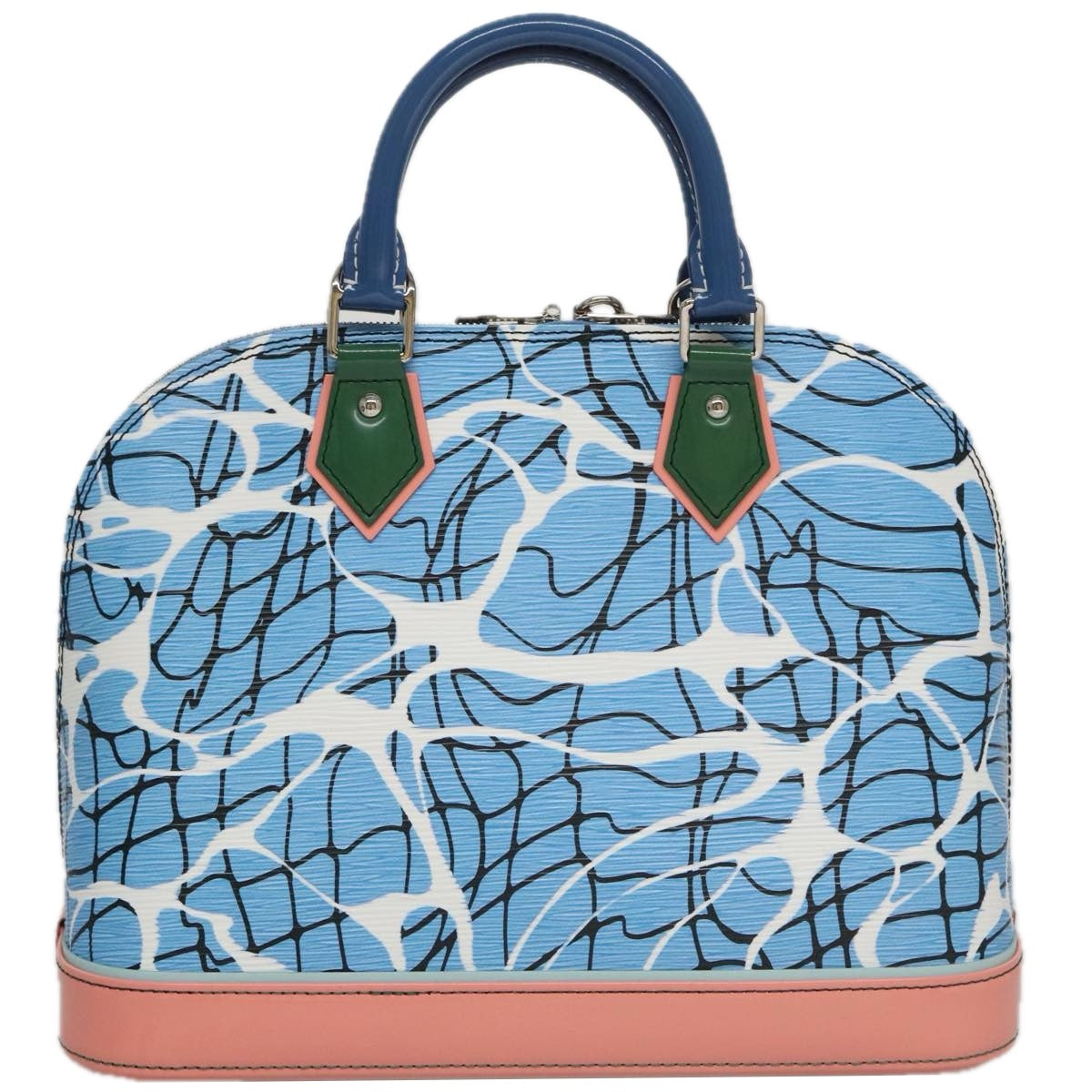 LOUIS VUITTON エピ アルマ ハンドバッグ ブルー LOUIS VUITTON エピ アルマ PM ハンドバッグ 2way ブルー M41571 LV