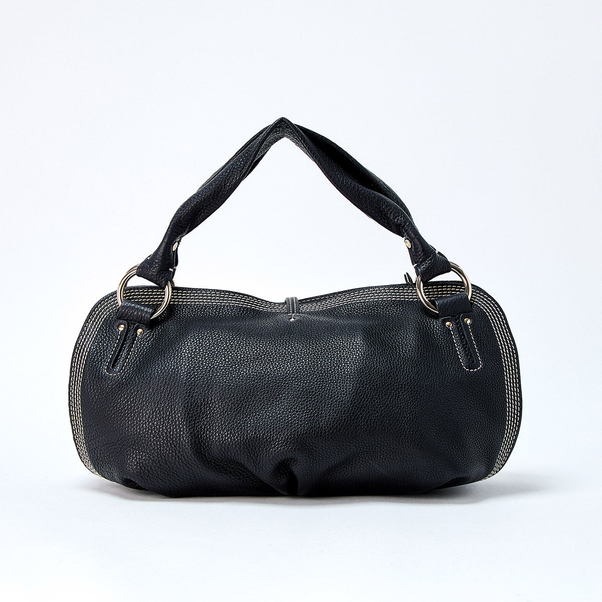 CELINE セリーヌ ビタースウィートレザー ショルダーバッグ CELINE ビタースウィート ショルダーバッグ ブラック ゴールド レザー