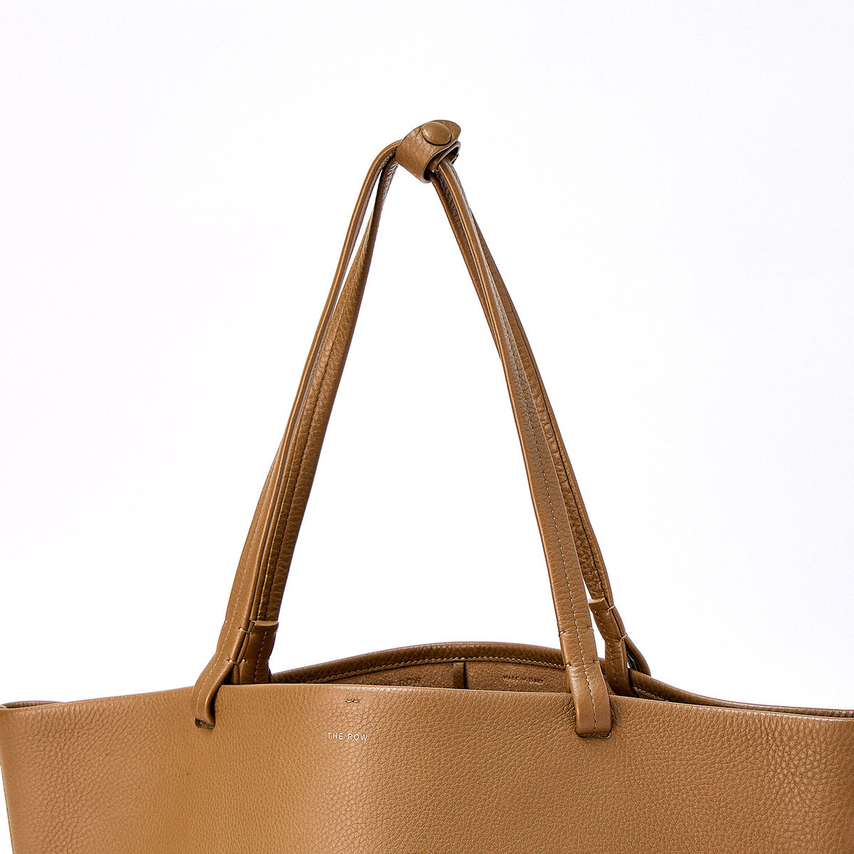 トートバッグ The Row Park Three Grainy Leather Tote Bag THE ROW Park Tote Three in Lux Grained Calfskin | Neiman Marcus