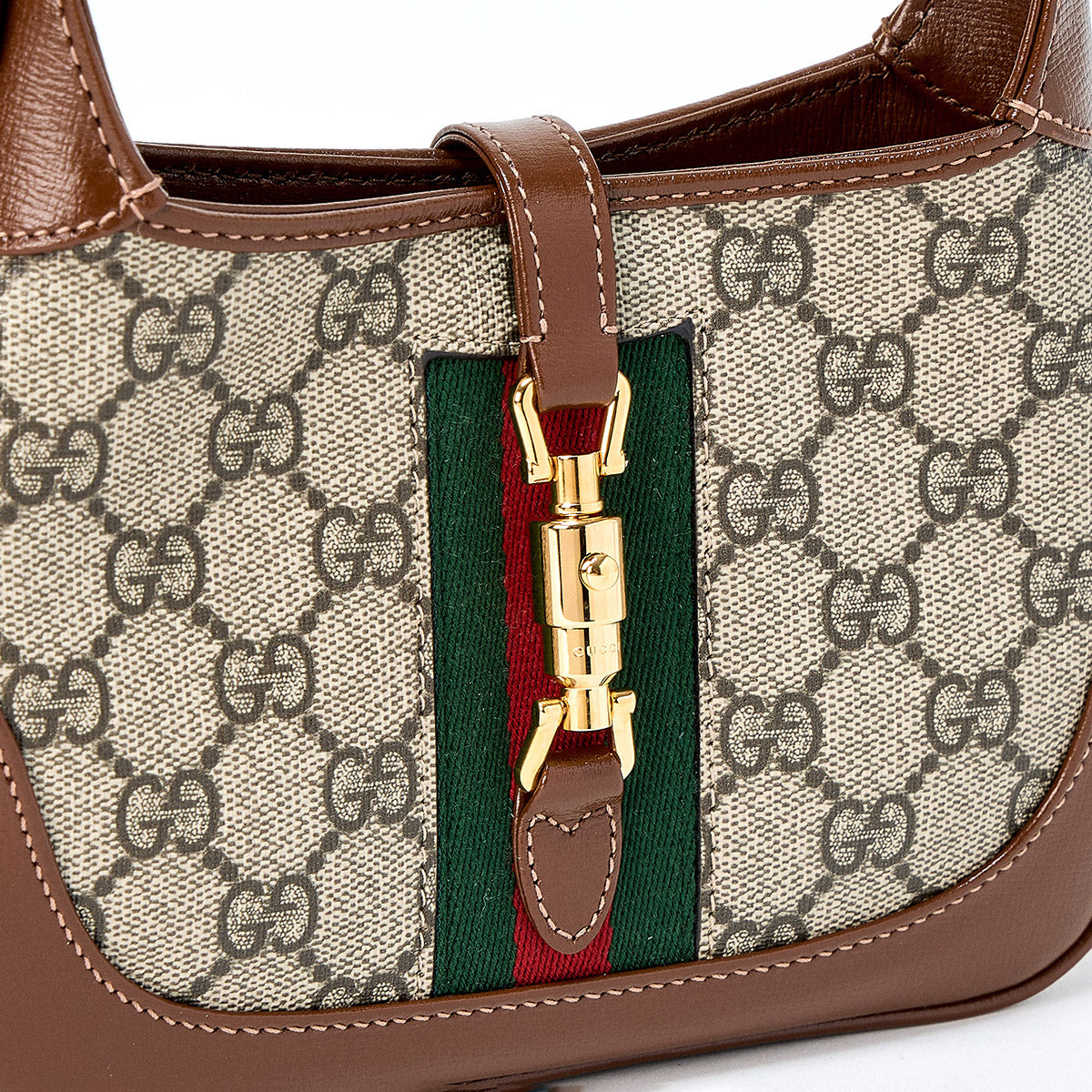 Gucci ジャッキー　ハンドバッグ ブラウン GUCCI（グッチ） ジャッキーライン ショルダーバッグ ハンドバッグ