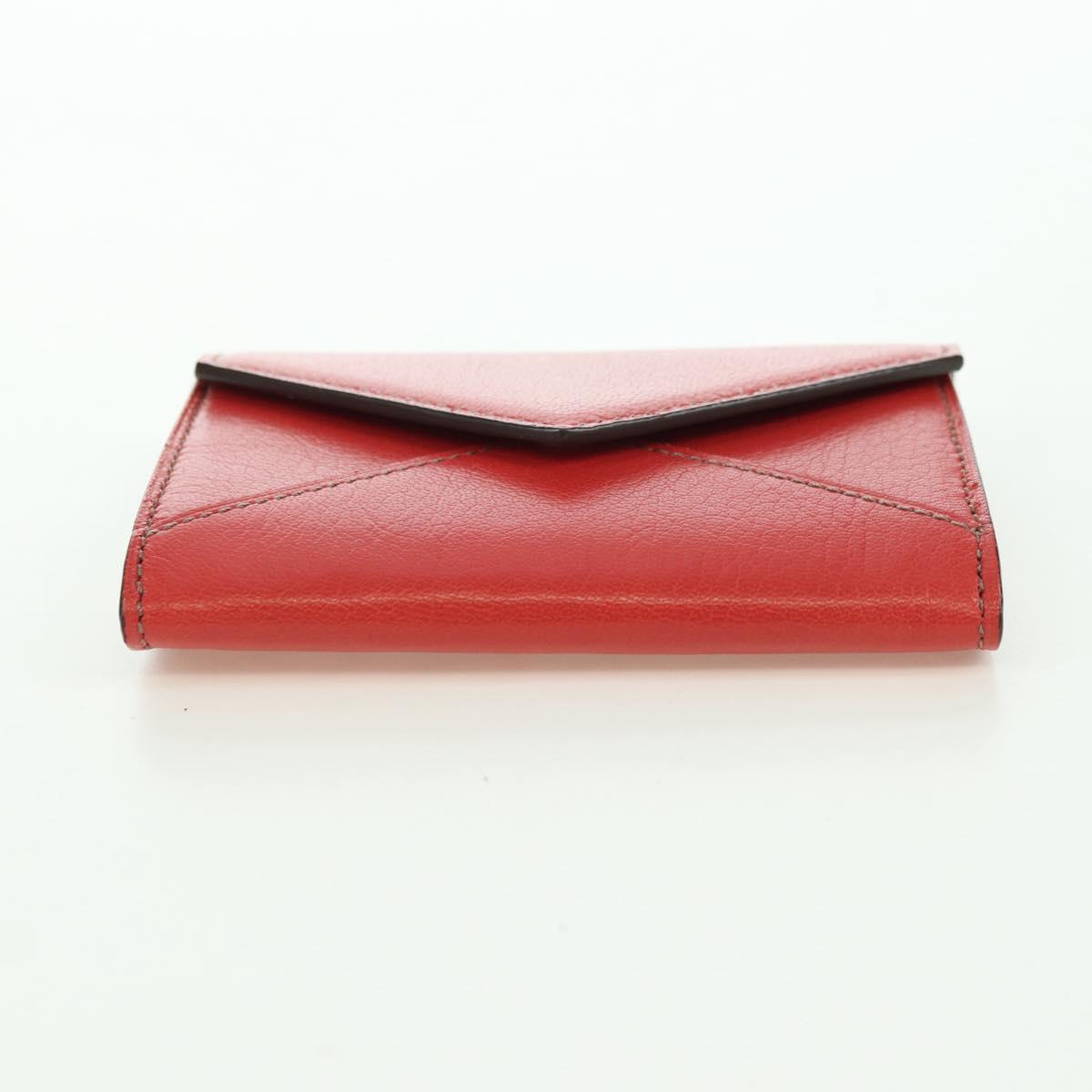 CARTIER Card Case Leather Bordeaux Auth am11308V – MixTHINKS