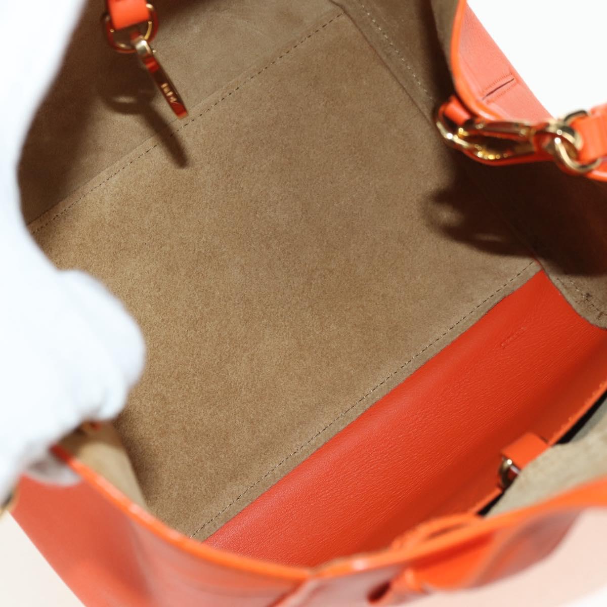 LOEWE × Studio Ghibli Calcifer Nugget Hammock Bag Leather Orange