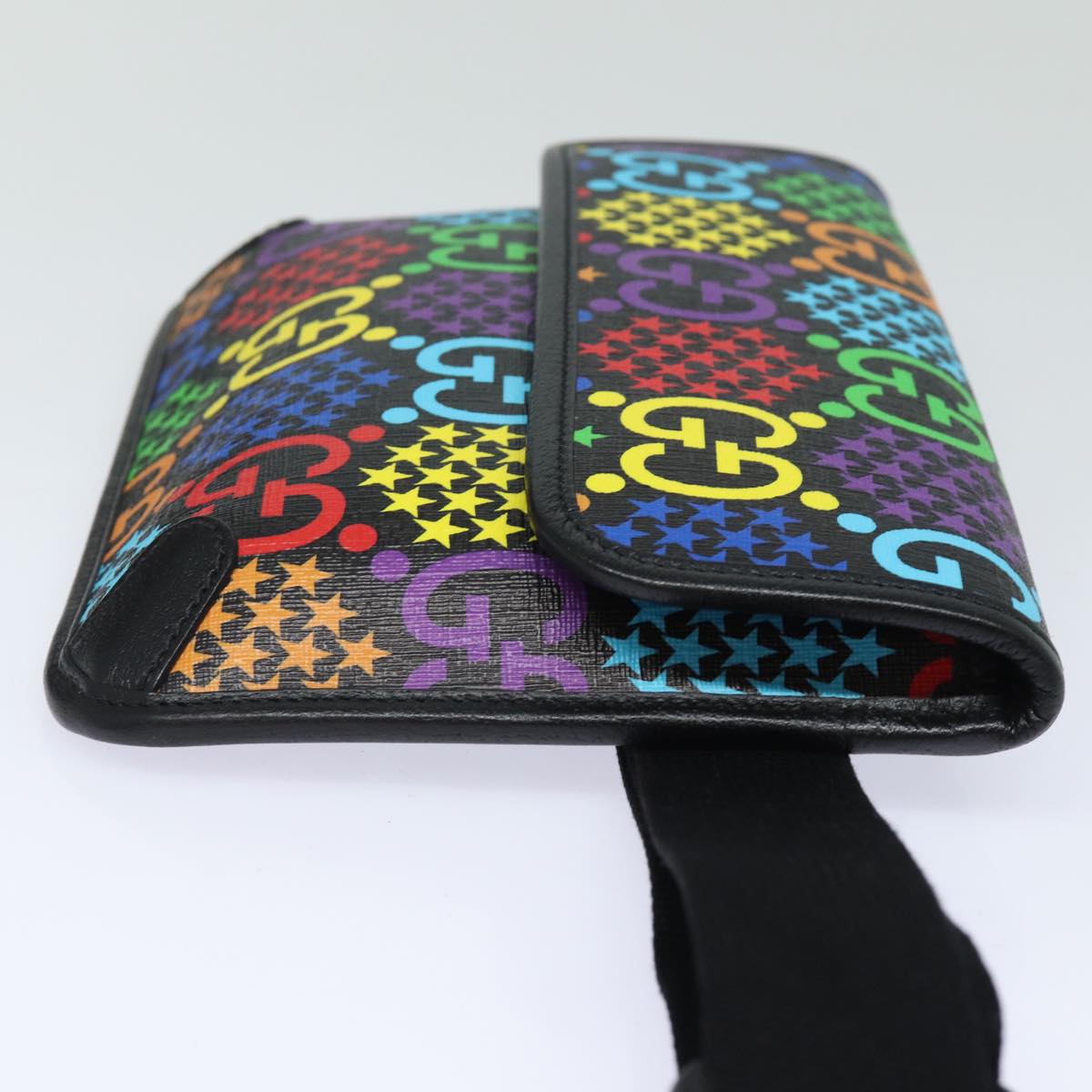 GUCCI GG サイケデリック ボディバッグ PVCレザー マルチカラー 598113
