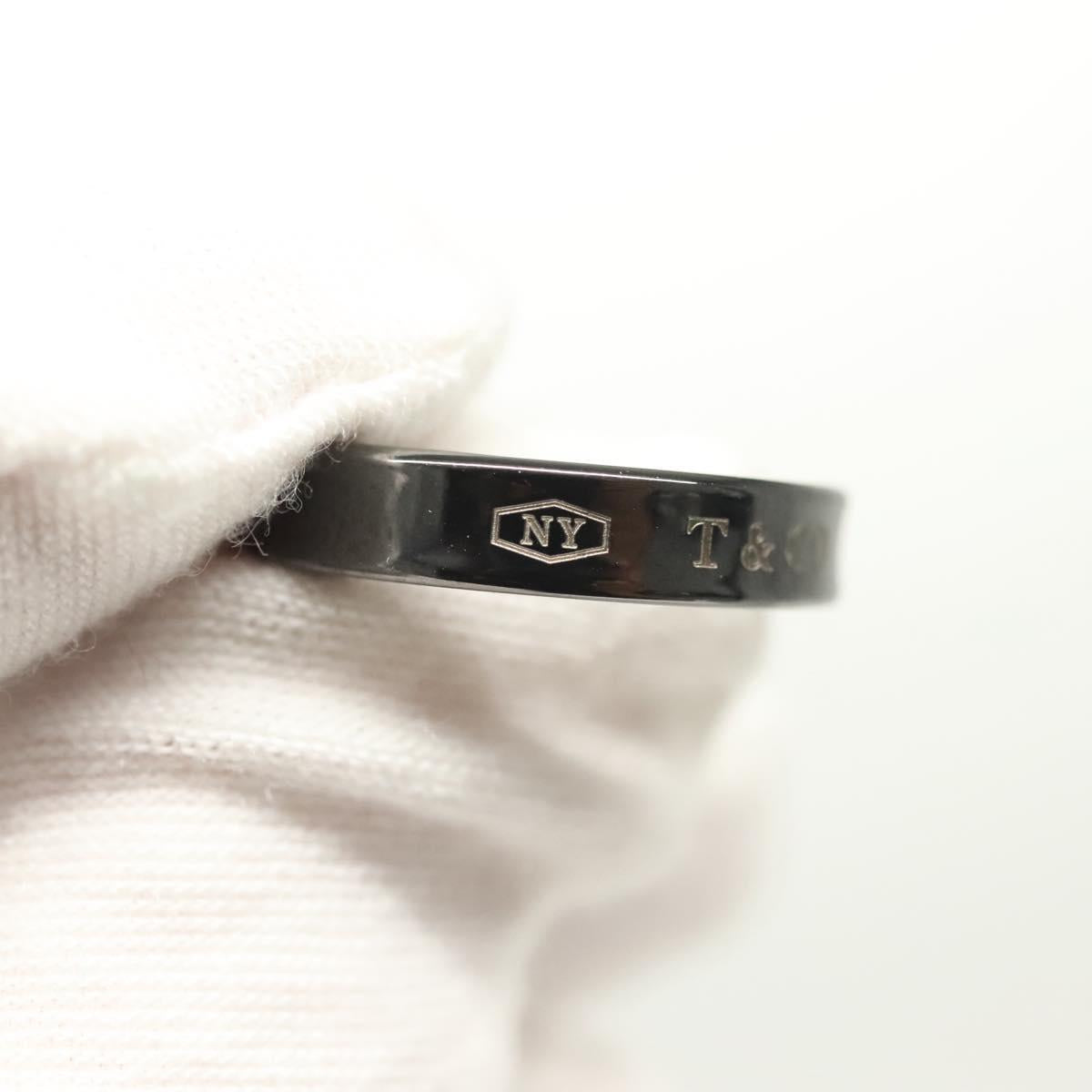 TIFFANY&Co. Ring Titanium Black Auth am8922V – MixTHINKS