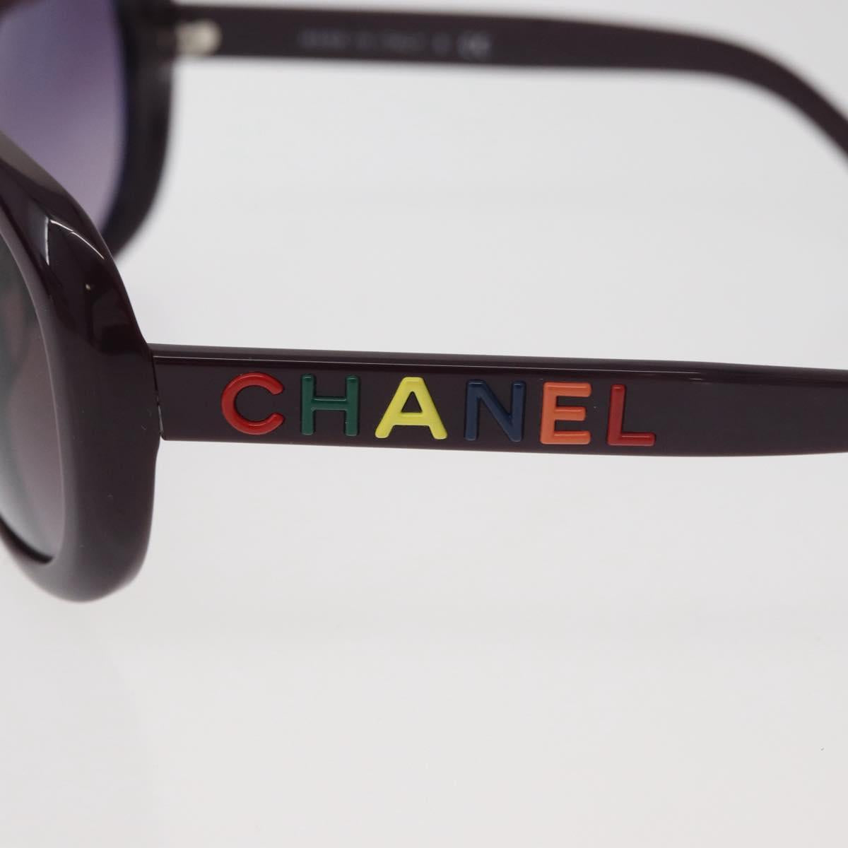 CHANEL サングラス CHANEL Sunglasses plastic Purple CC Auth BA12624M – MixTHINKS