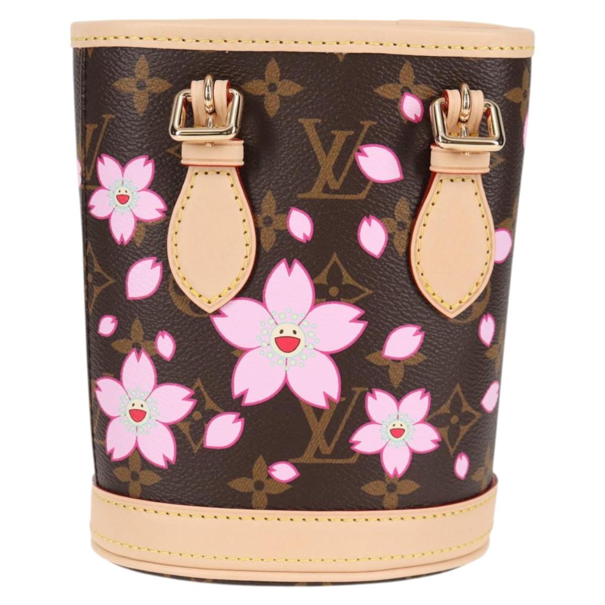 LOUIS VUITTON Cherry Blossom LV × TM Nano Bucket Bag Sakura M13417