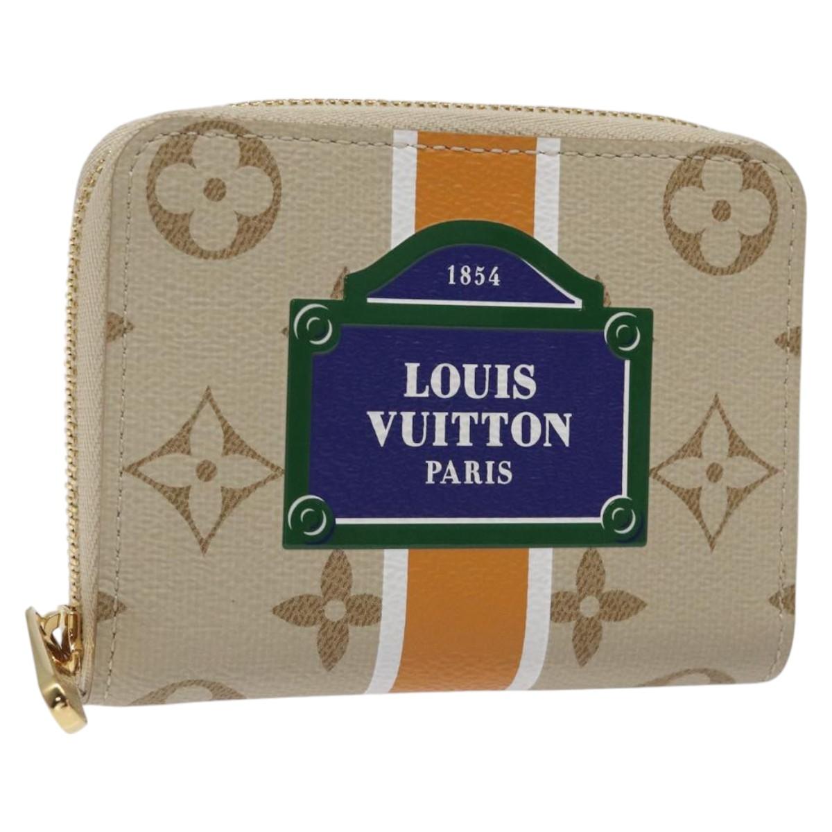 LOUIS VUITTON モノグラム モノパナム ジッピーコインパース ベージュ