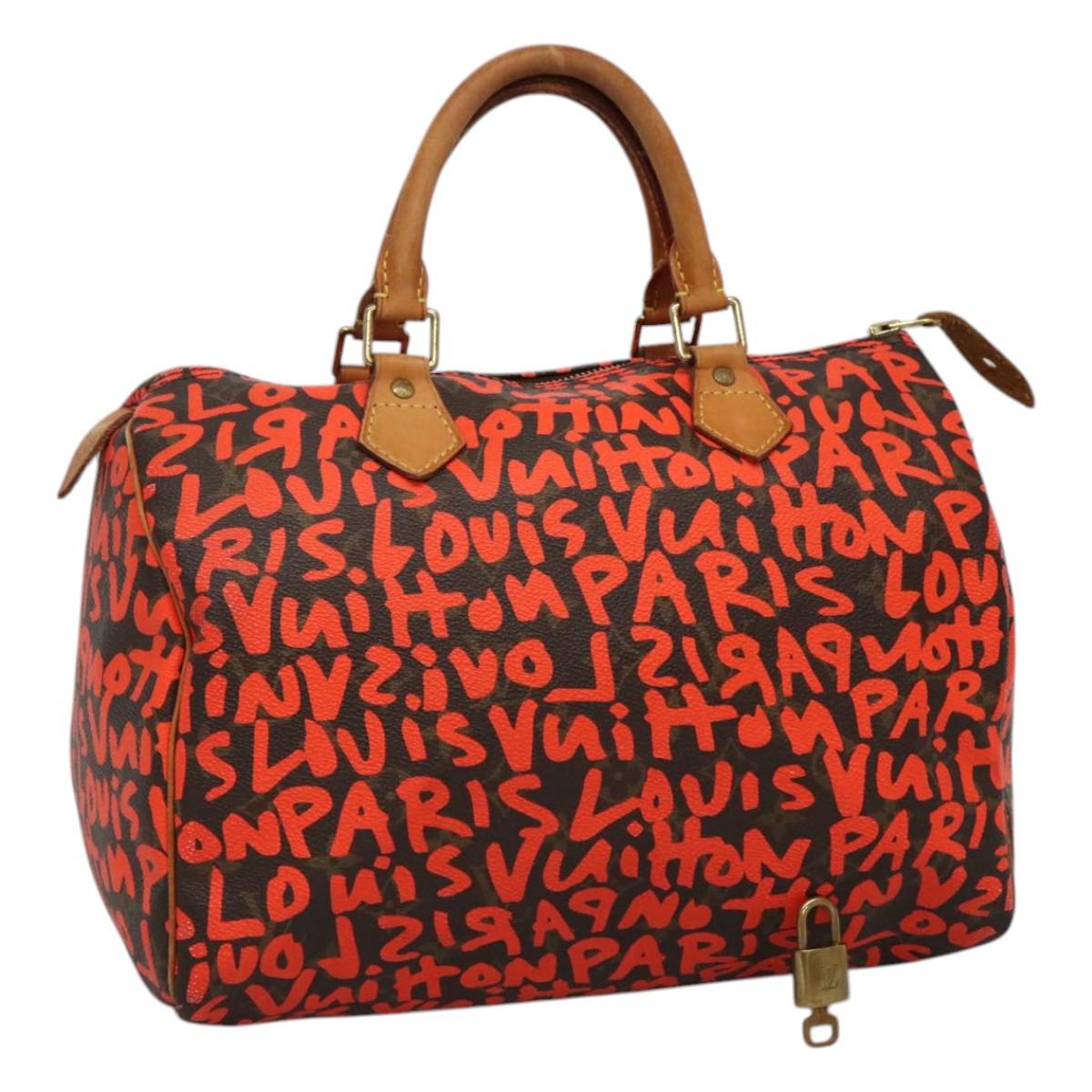 LOUIS VUITTON モノグラム・グラフィティ スピーディ30 ハンドバッグ