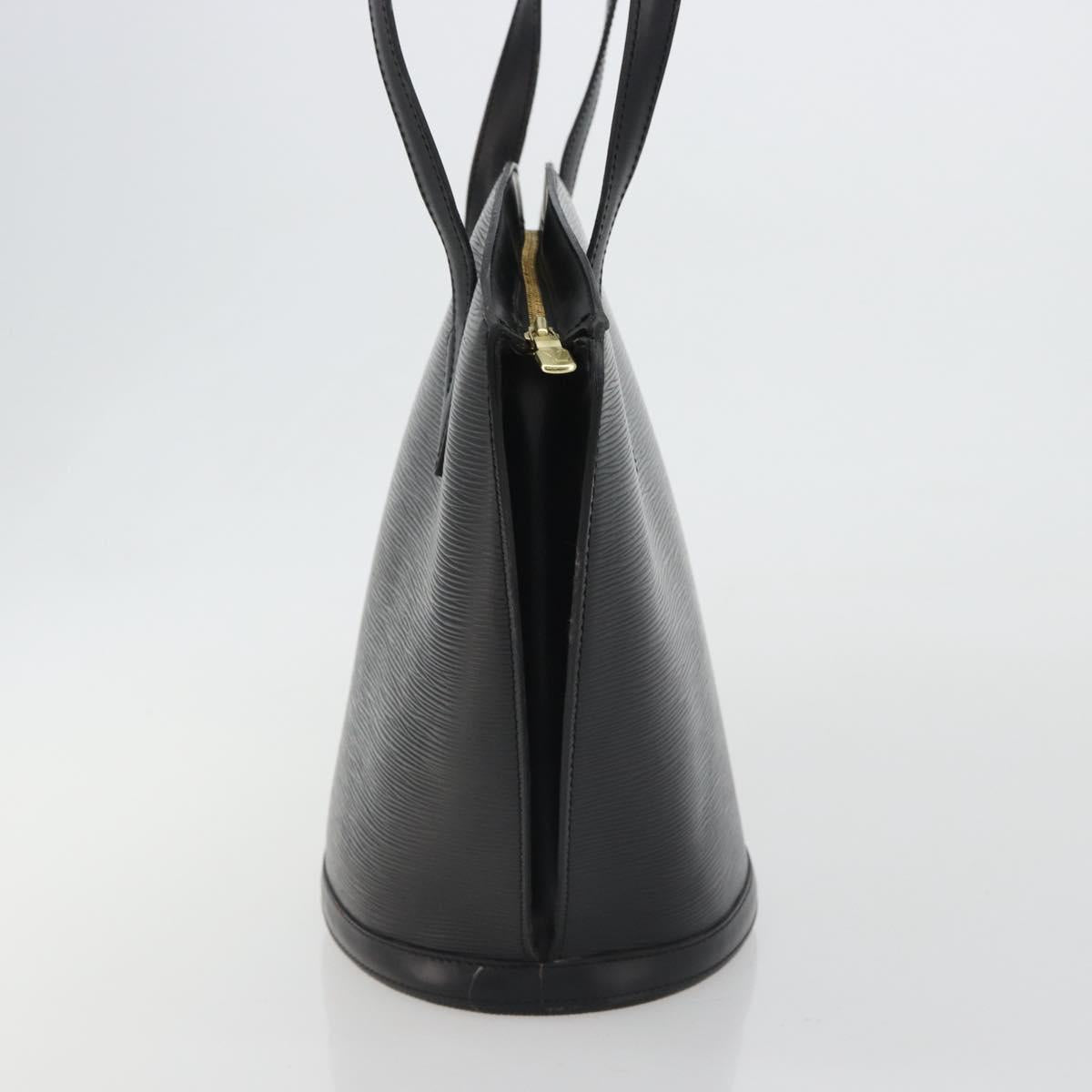 LOUIS VUITTON Epi Saint Jacques Shopping Shoulder Bag Black M52262