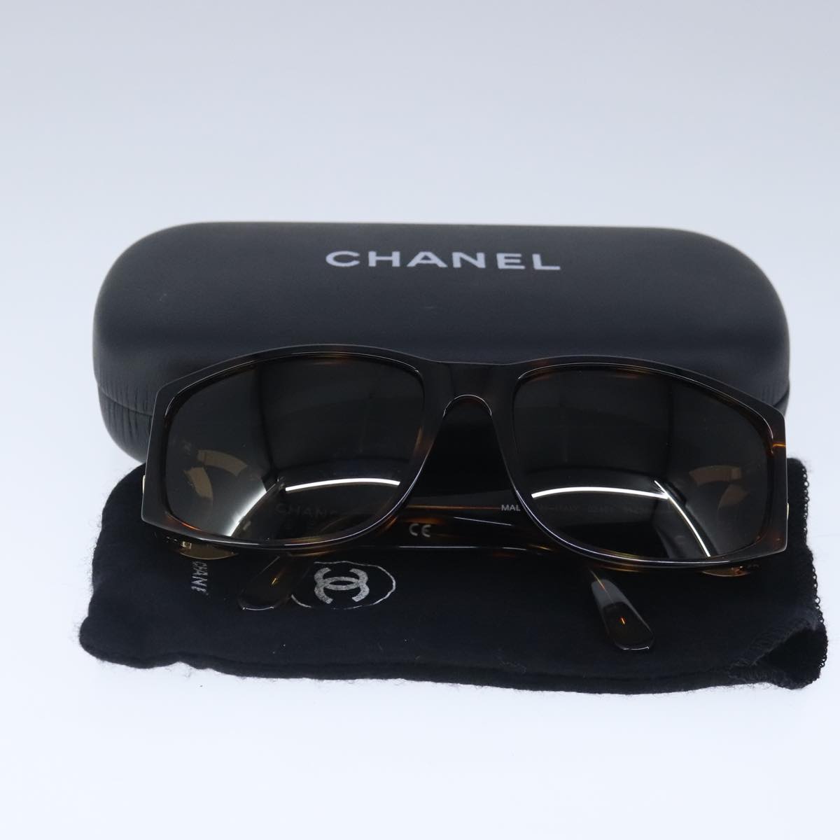 CHANEL サングラス プラスチック ブラウン CC 正規品 ki5159V – MixTHINKS
