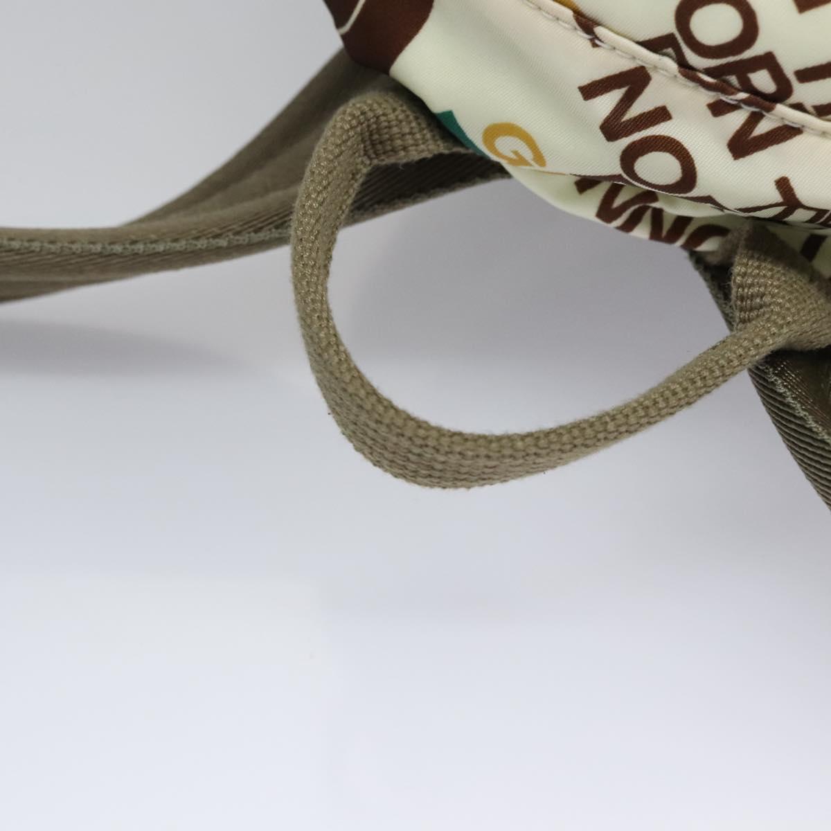 GUCCI GUCCI x THE NORTH FACE Backpack Nylon Cream 650288 Auth