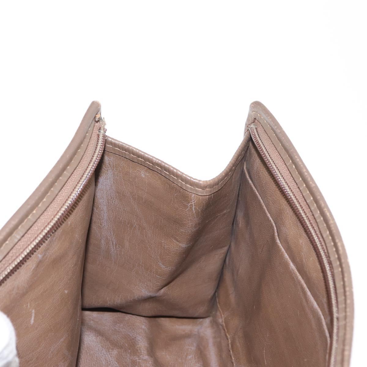 FENDI ズッキーノ キャンバス クラッチバッグ PVC ブラウン 正規品