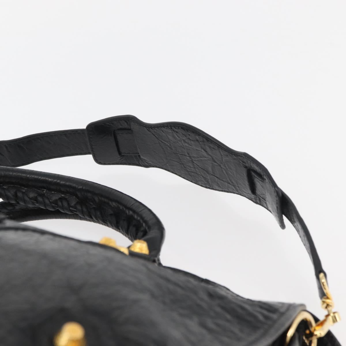BALENCIAGA ザ・ジャイアントシティバッグ レザー 2WAY ゴールド