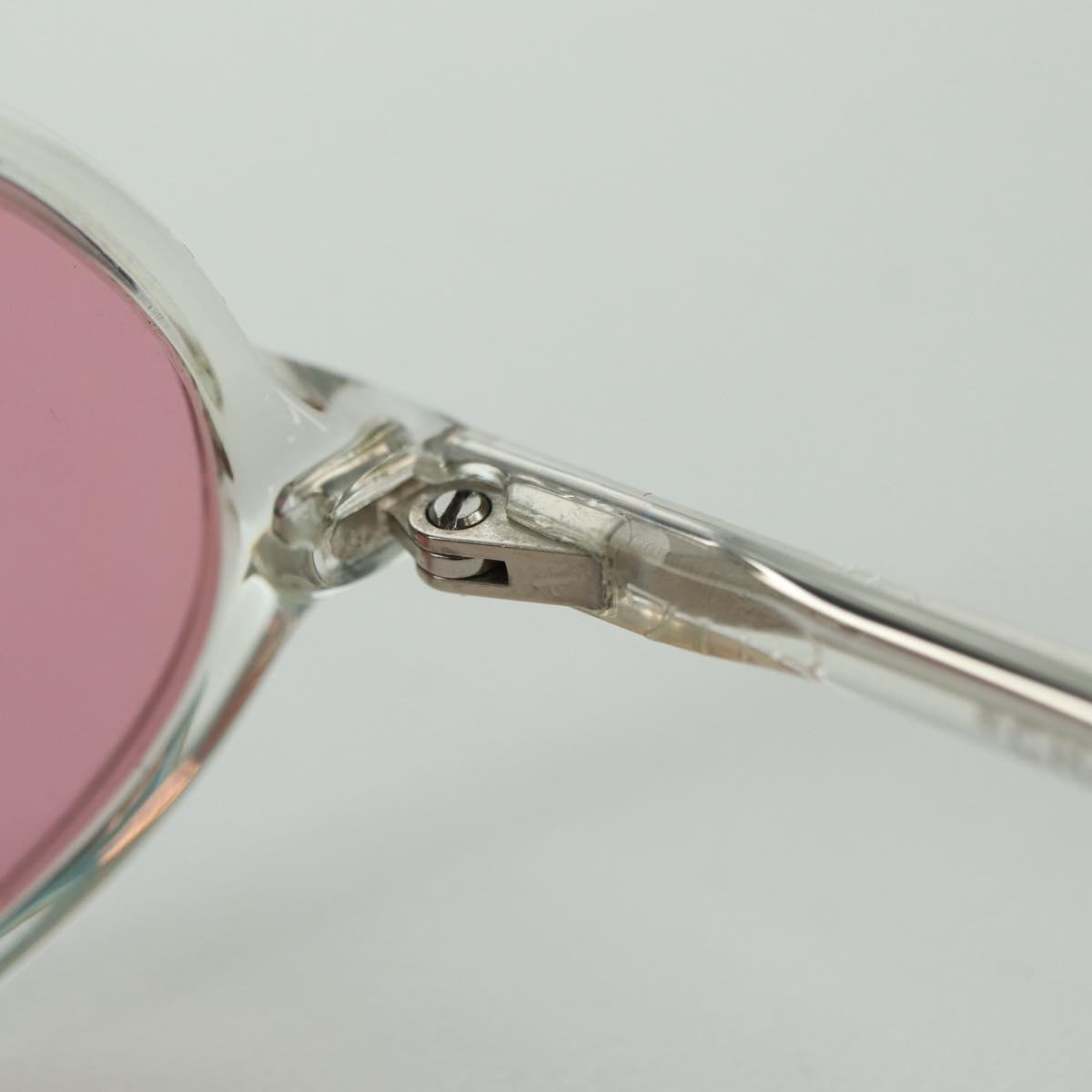 小物 CHANEL Clear Temple Coco Mark Sunglasses CHANEL COCO Mark Sunglasses plastic Clear 5044-B CC Auth YKZ1409M
