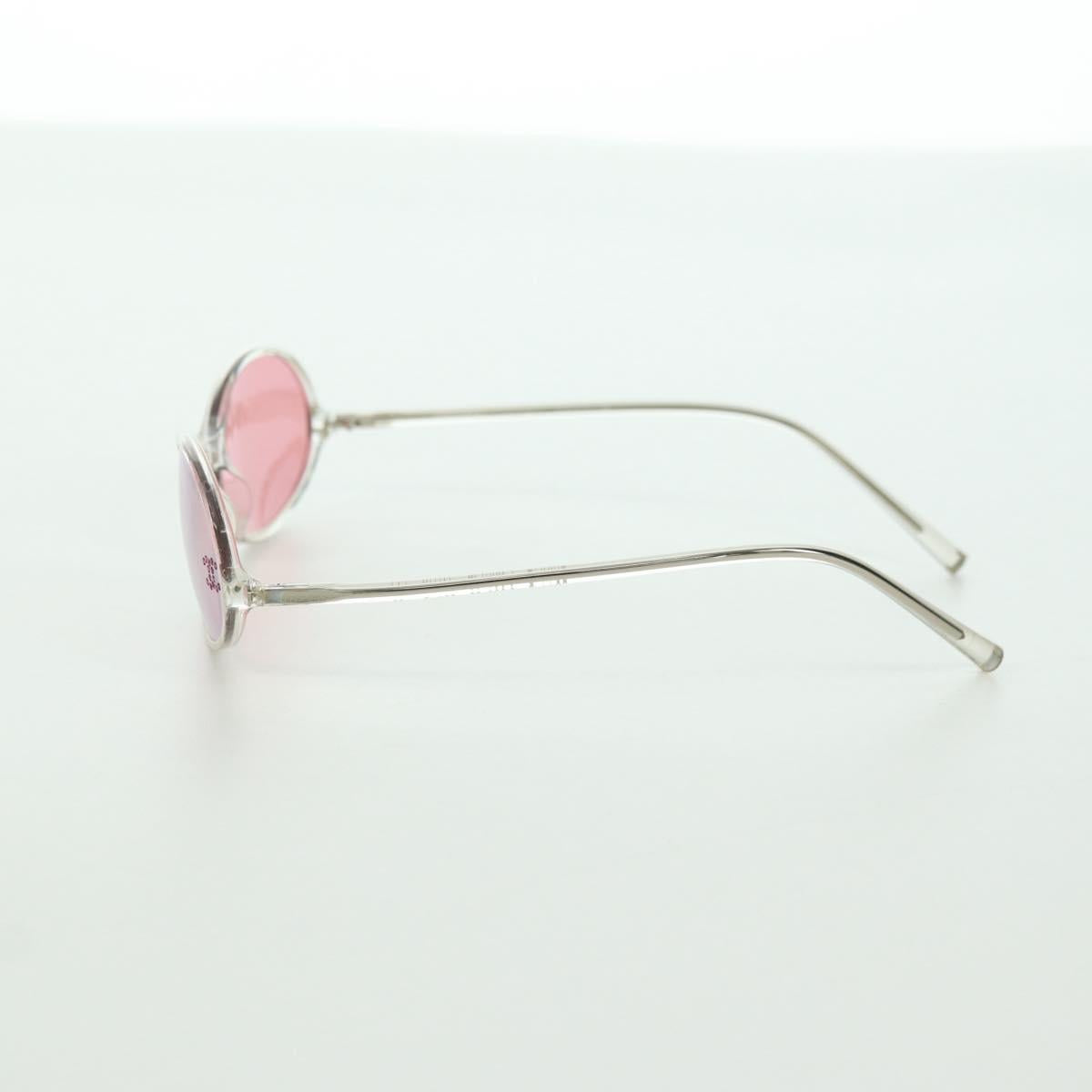 CHANEL COCO Mark Sunglasses plastic Clear 5044-B CC Auth YKZ1409M