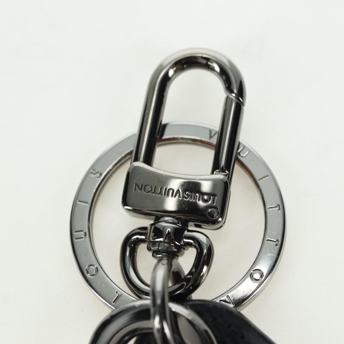 LOUIS VUITTON Monogram Porte Cles LV Signature Charm Black M00927