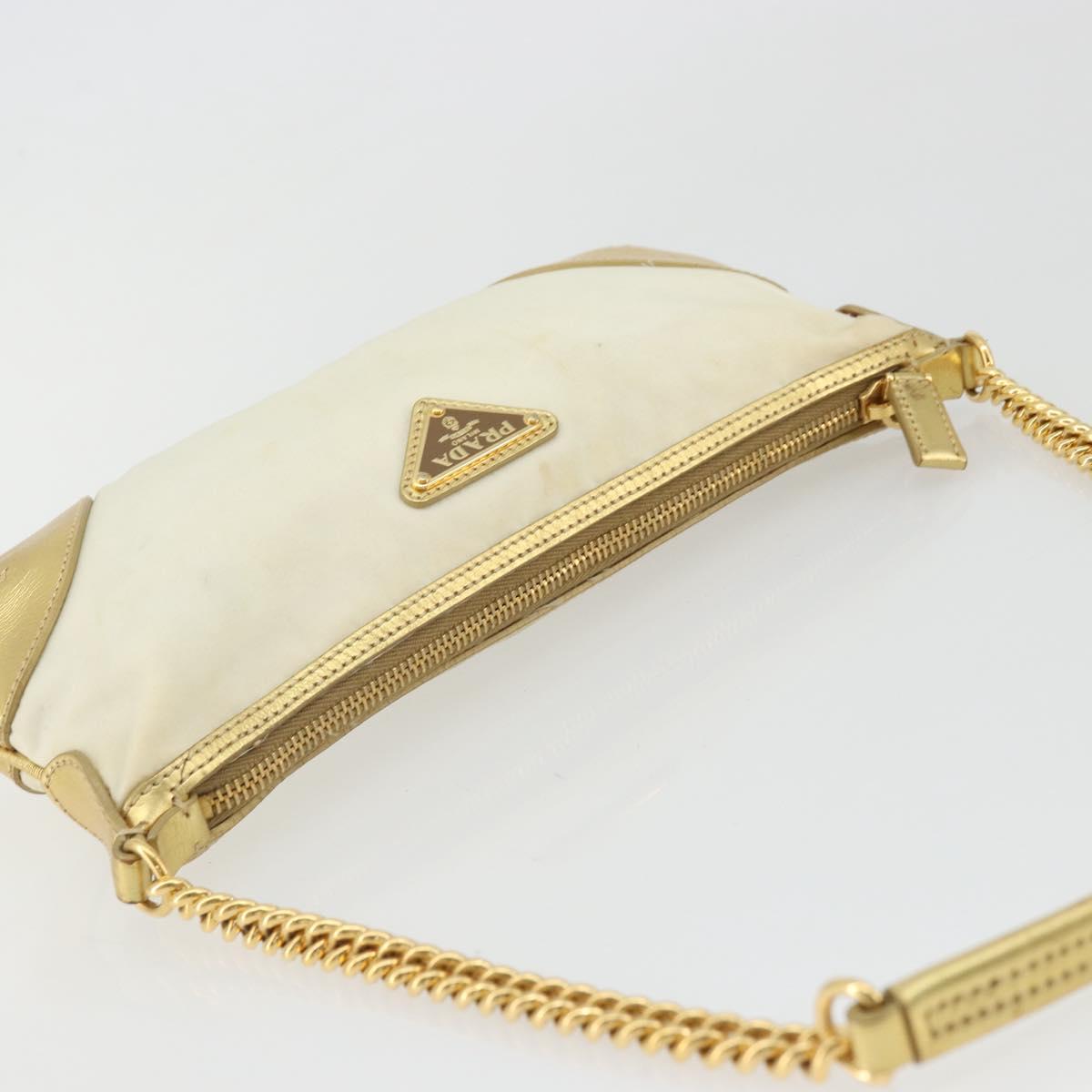 PRADA ゴールド クラッチバッグミニ PRADA – MixTHINKS